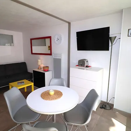 2 Pieces Avec Grande Terrasse, Climatisation, Piscine Et Parking Au Grau-du-roi - Fr-1-307-139 * Le Grau-du-Roi