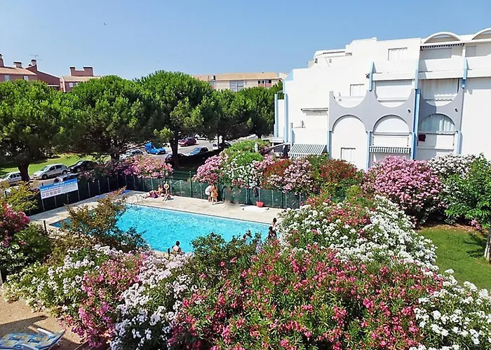 2 Pieces Avec Grande Terrasse, Climatisation, Piscine Et Parking Au Grau-du-roi - Fr-1-307-139 Διαμέρισμα